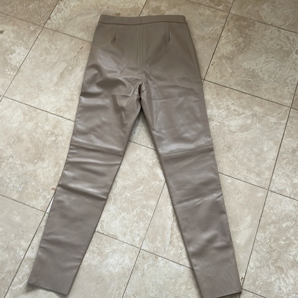 Zara Pants & Jumpsuits Zara Leather Pants Poshmark